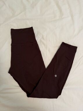 lululemon athletica High-Rise Leggings in Dark Brown